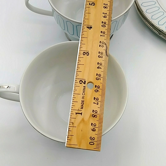 2 Sets Jackson International Cups & Saucers. MCM. - Picture 7 of 8